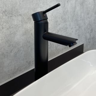 Смеситель для раковины Comforty чёрный матовый FC018B-CMT